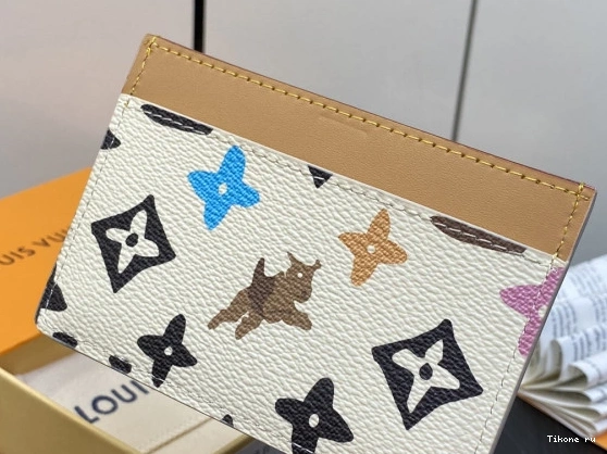 Affordable CARD HOLDER-11*7*0.5cm VUITTON LOUIS 0823